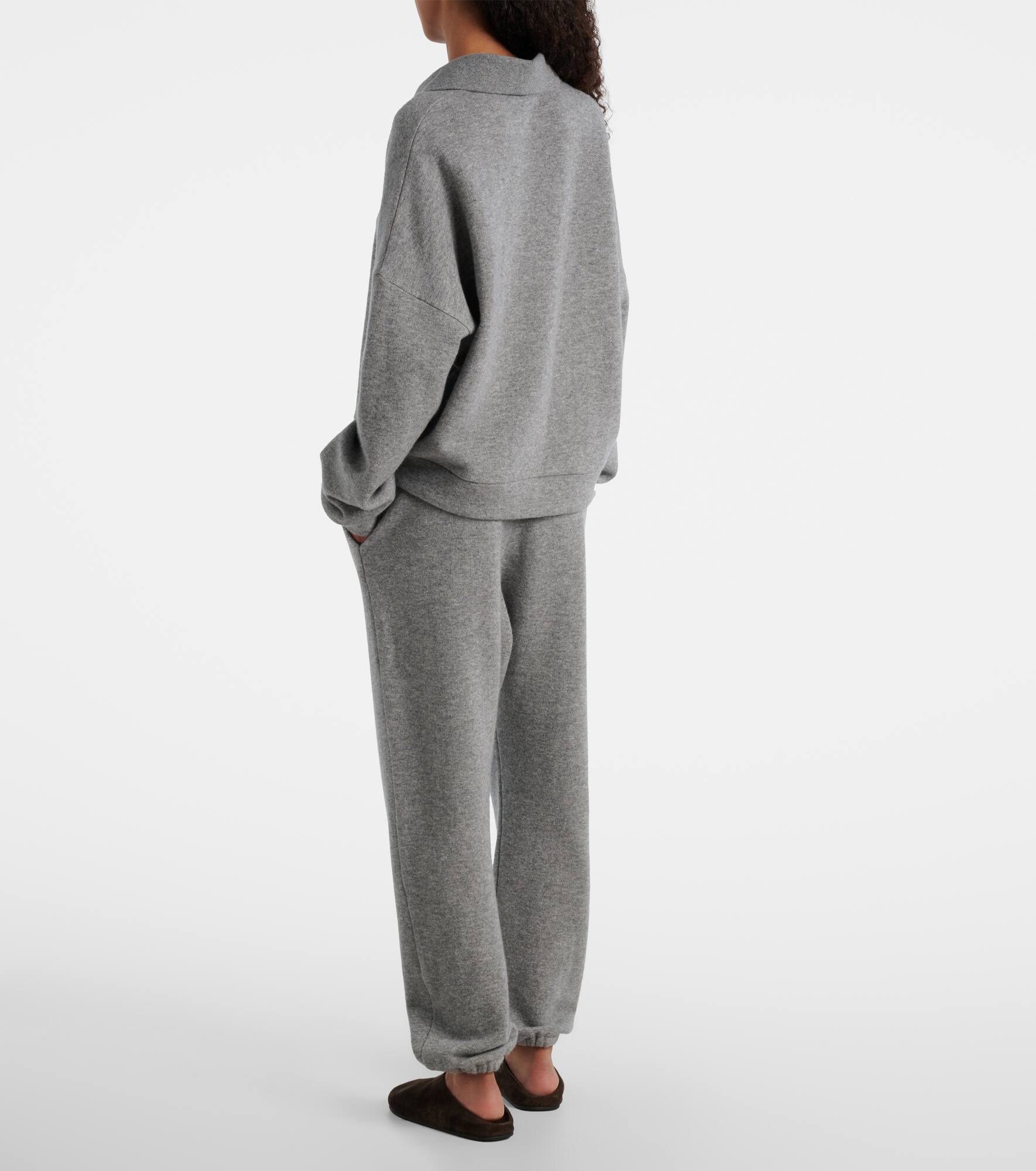 Corzas cashmere and cotton polo sweater - 3