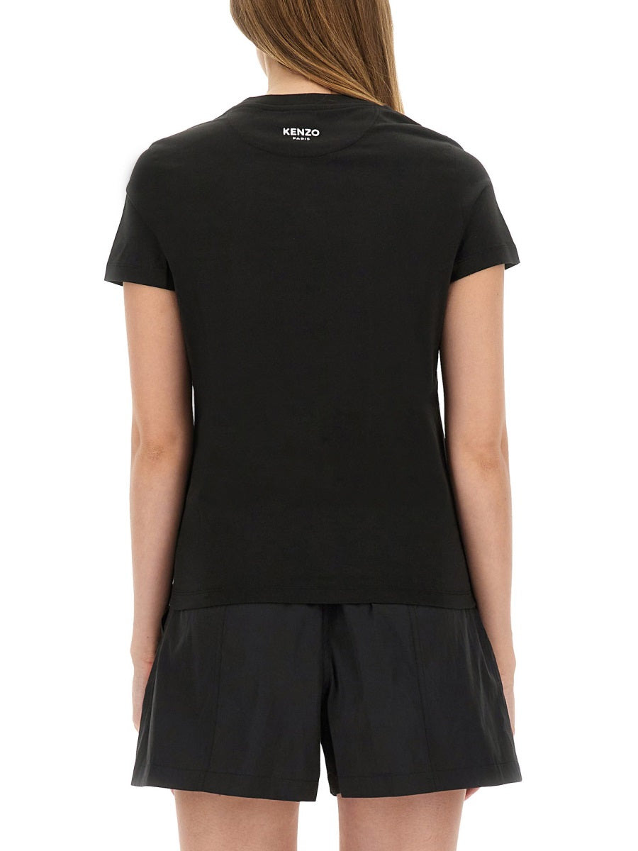 "Boke Flower" Cotton T-Shirt - 3