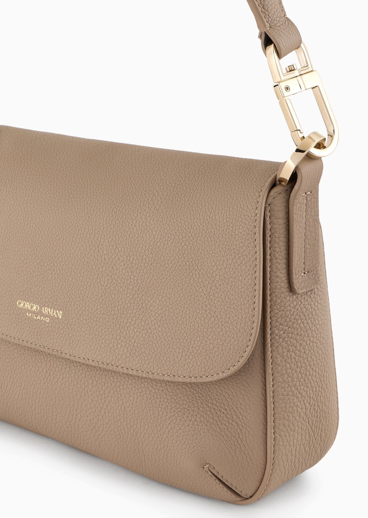 Small la Prima Soft bag in pebbled leather - 5