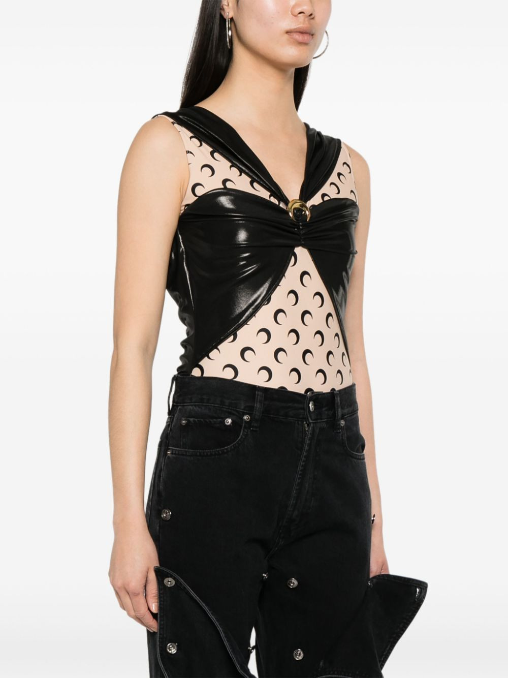MARINE SERRE Top Black - 2