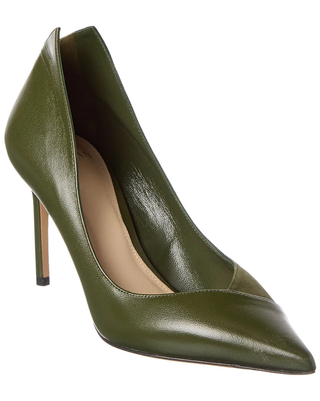 Alexandre Birman Pandora 85 Leather & Suede Pump - 1