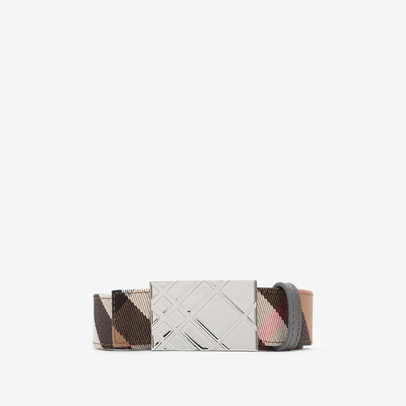 Reversible Engraved Check Belt 1