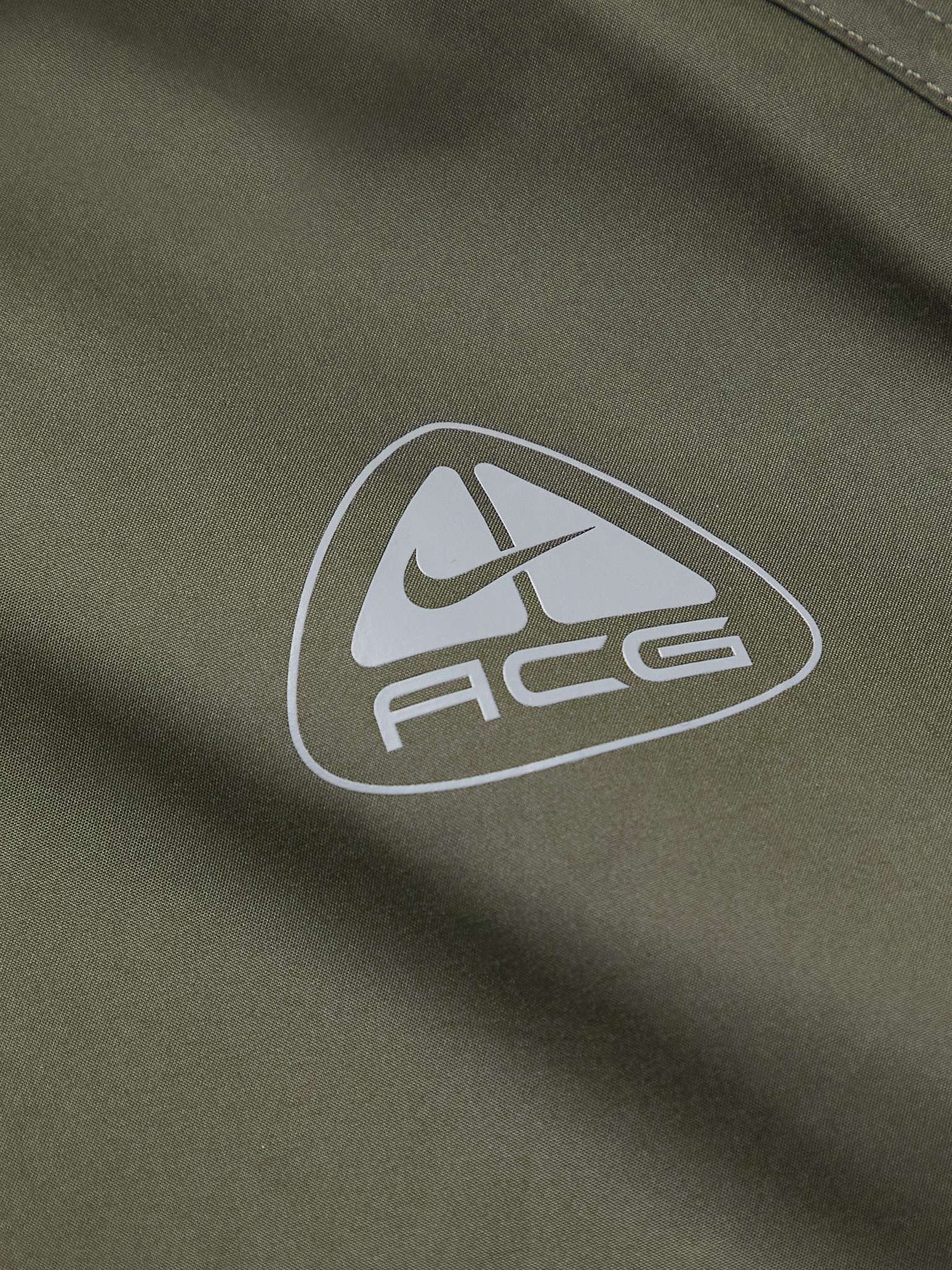 ACG Oregon Series Convertible Logo-Print Shell Hooded Jacket - 5