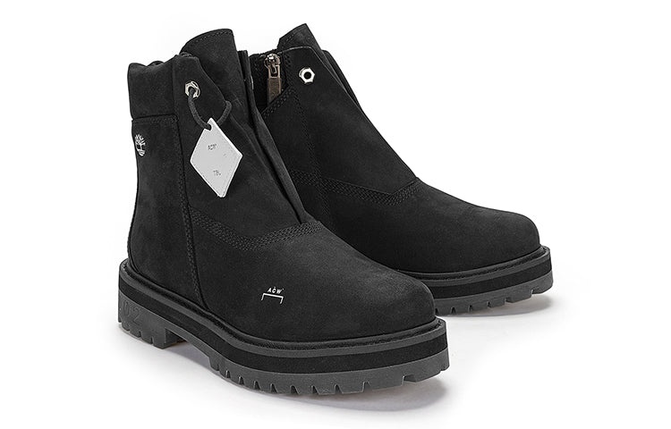 (WMNS) Timberland x A Cold Wall 6 Inch Premium Side Zip Boot 'Jet Black Nubuck' A68VY - 4