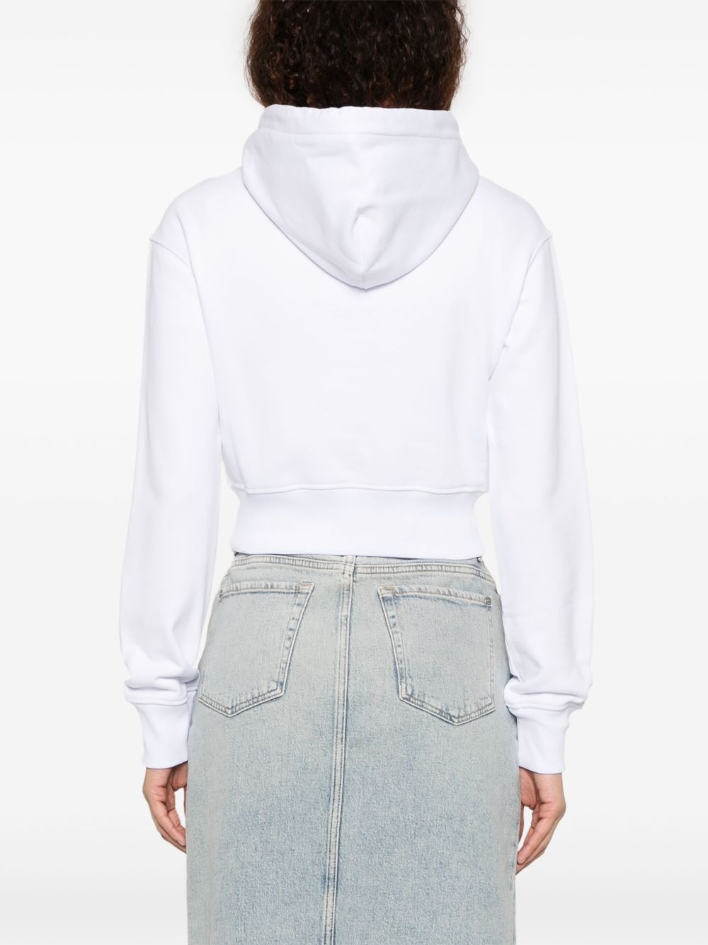 logo-print hoodie - 4