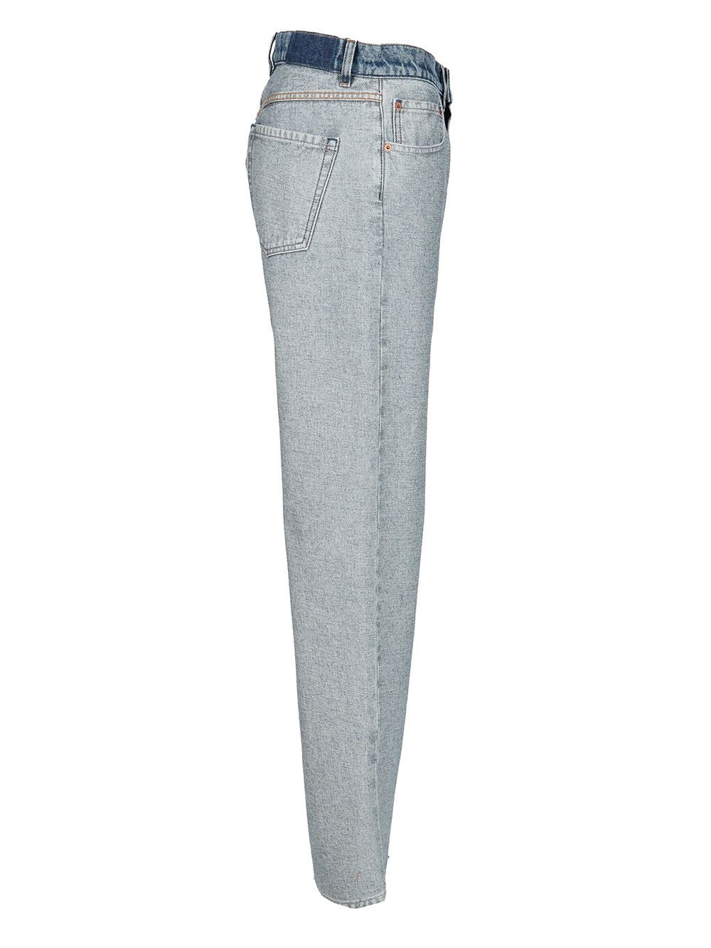 Pants 5 Pockets Jeans Blue - 3