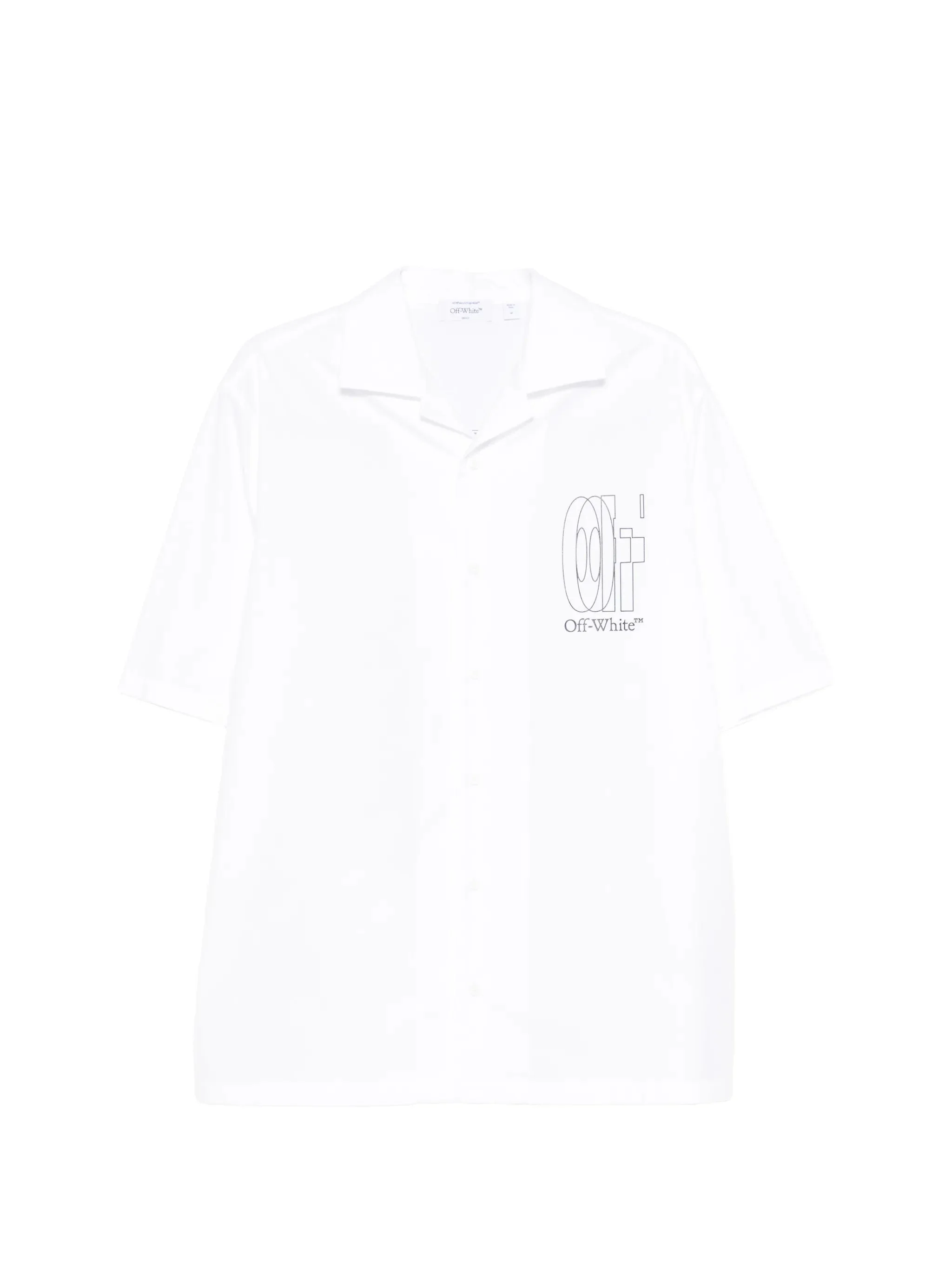 Off-white Logo-print Short-sleeve Shirt - 1