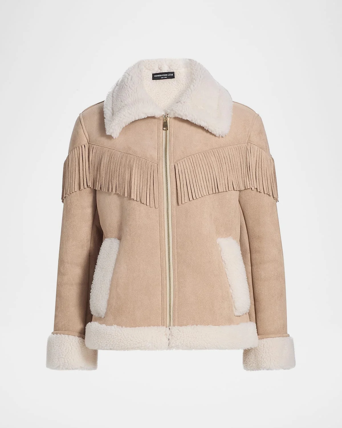 Inez Vegan Suede Jacket - 1