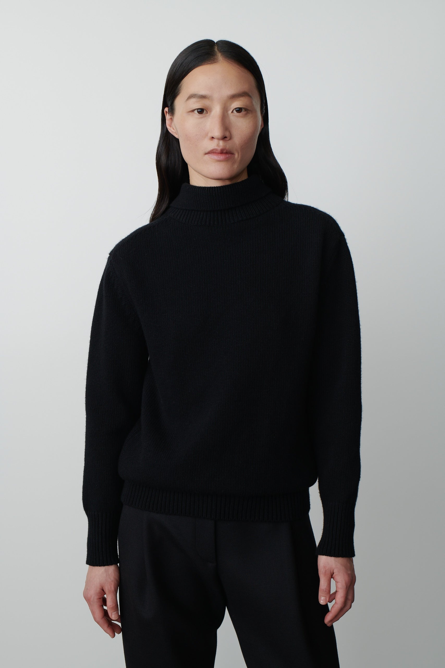 Amalio Top in Merino Wool and Cashmere - 3