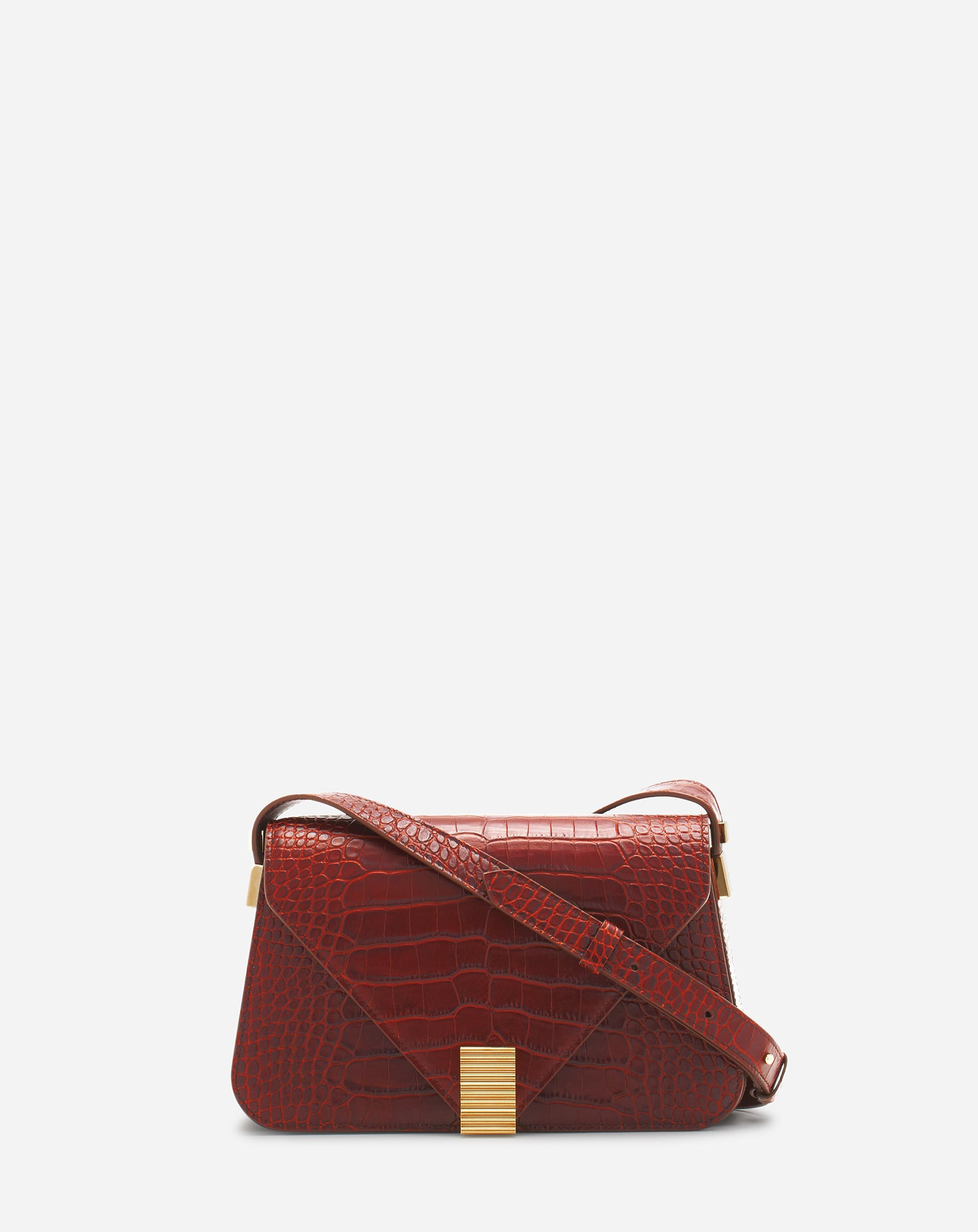 CONCERTO ARPEGE BAG IN CROCODILE-EFFECT LEATHER - 1