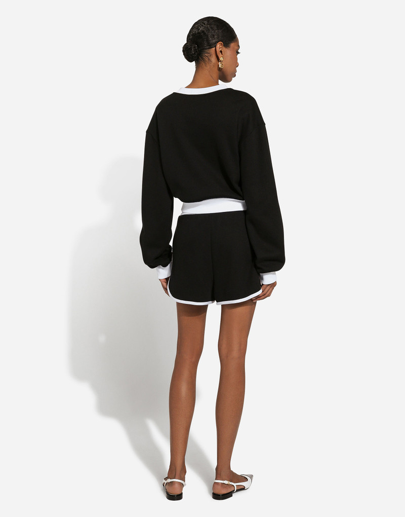 Jersey shorts with DG logo embroidery 3