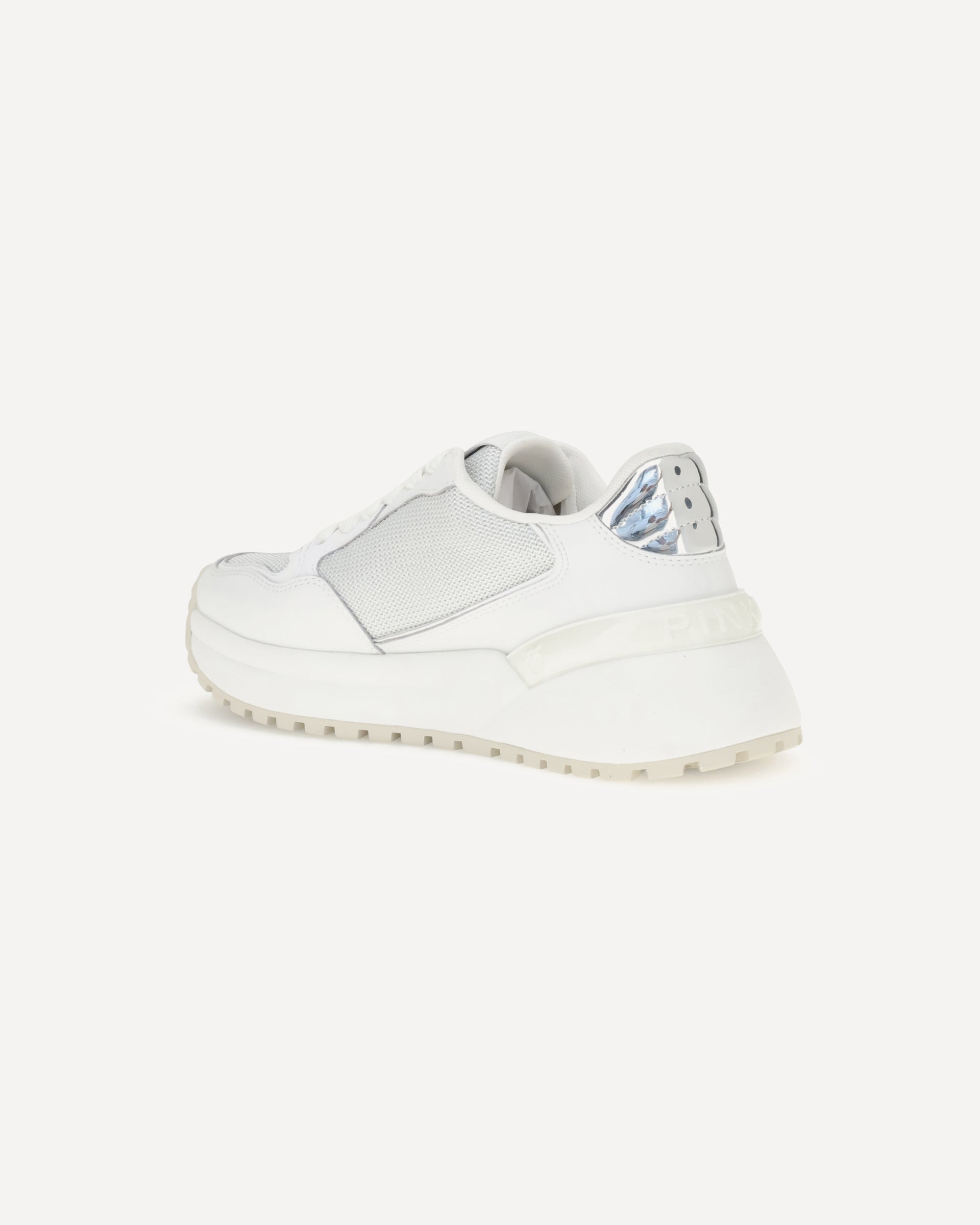 Logo and mirrored detail Sneakers - 3