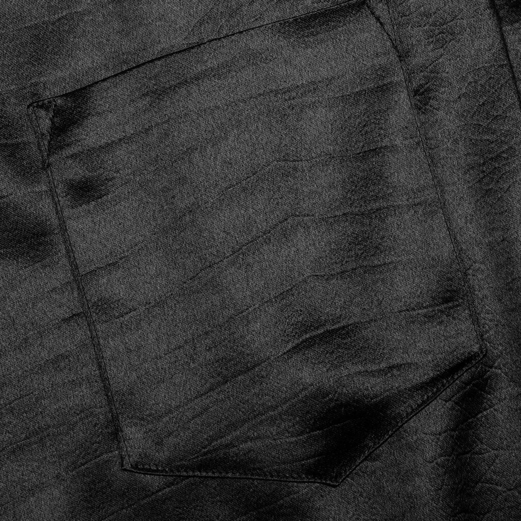 MALCOM SHIRT - BLACK CROCODILE - 5