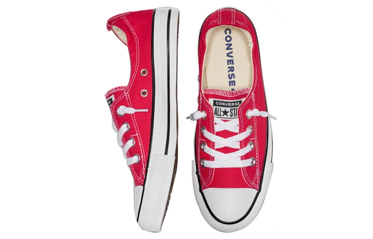 (WMNS) Converse Chuck Taylor All Star Shoreline Slip 'Red' 537083F - 4