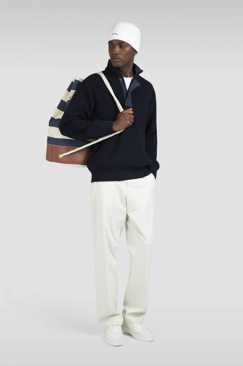 Paul & Shark BIO VISCOSE HALF ZIP SWEATER WITH TYPHOON® DETAILS outlook