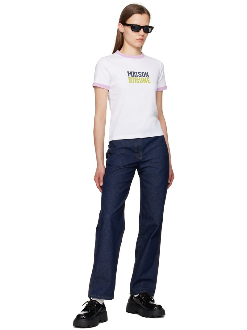 Maison Kitsuné White Surfing Club T-Shirt outlook