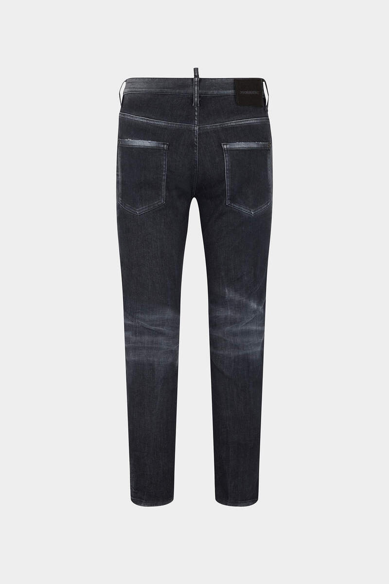 DSQUARED2 BLACK CLEAN WASH SKATER JEANS outlook