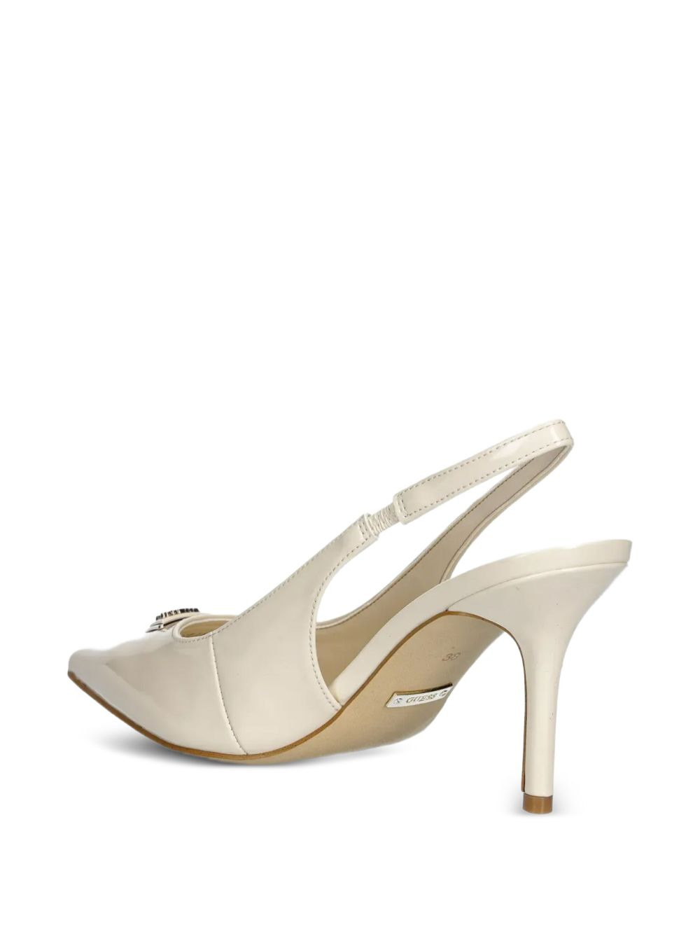 85mm Nassir slingback pointed-toe pumps - 3