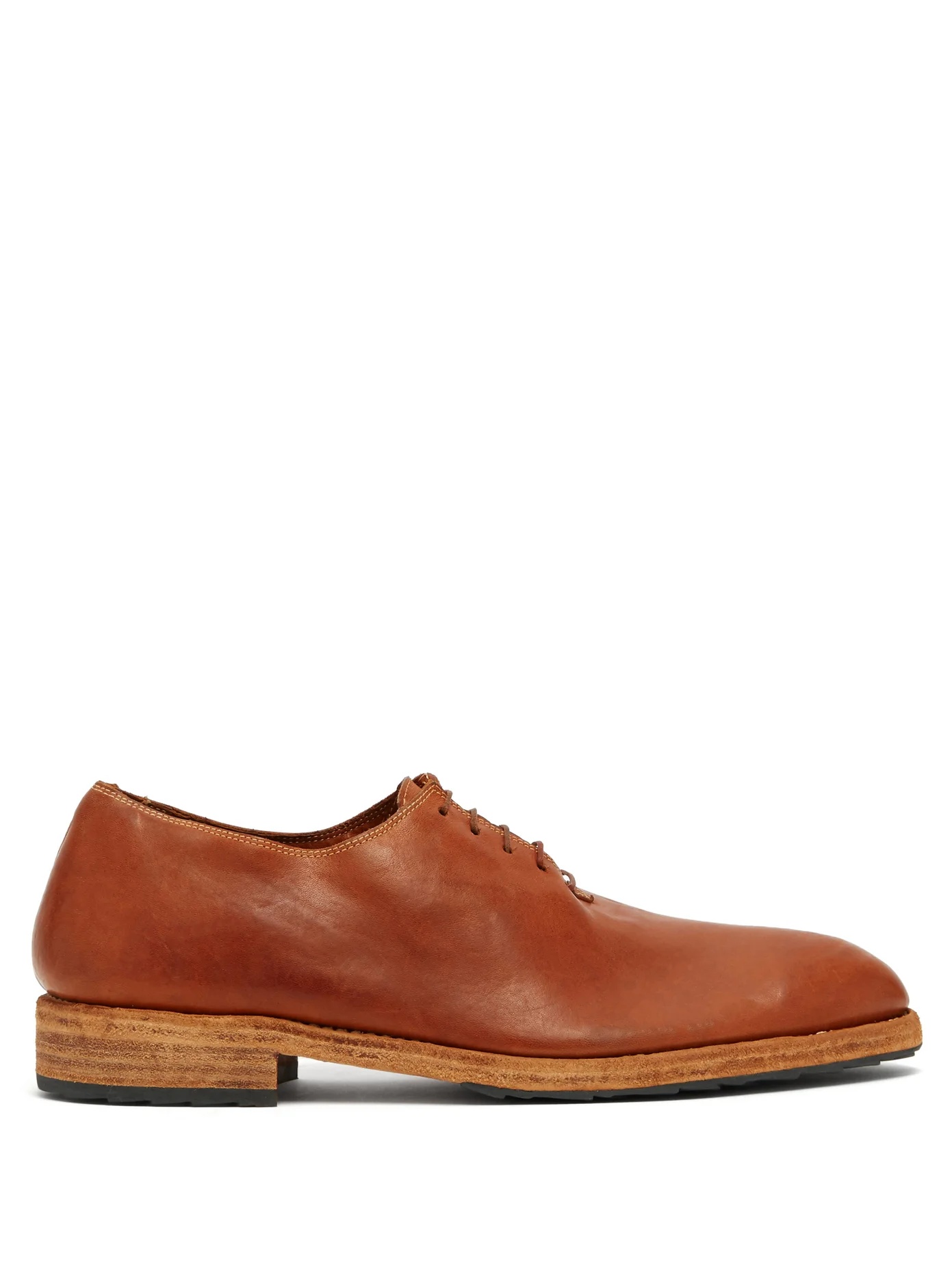 Full-grain leather oxford shoes - 1