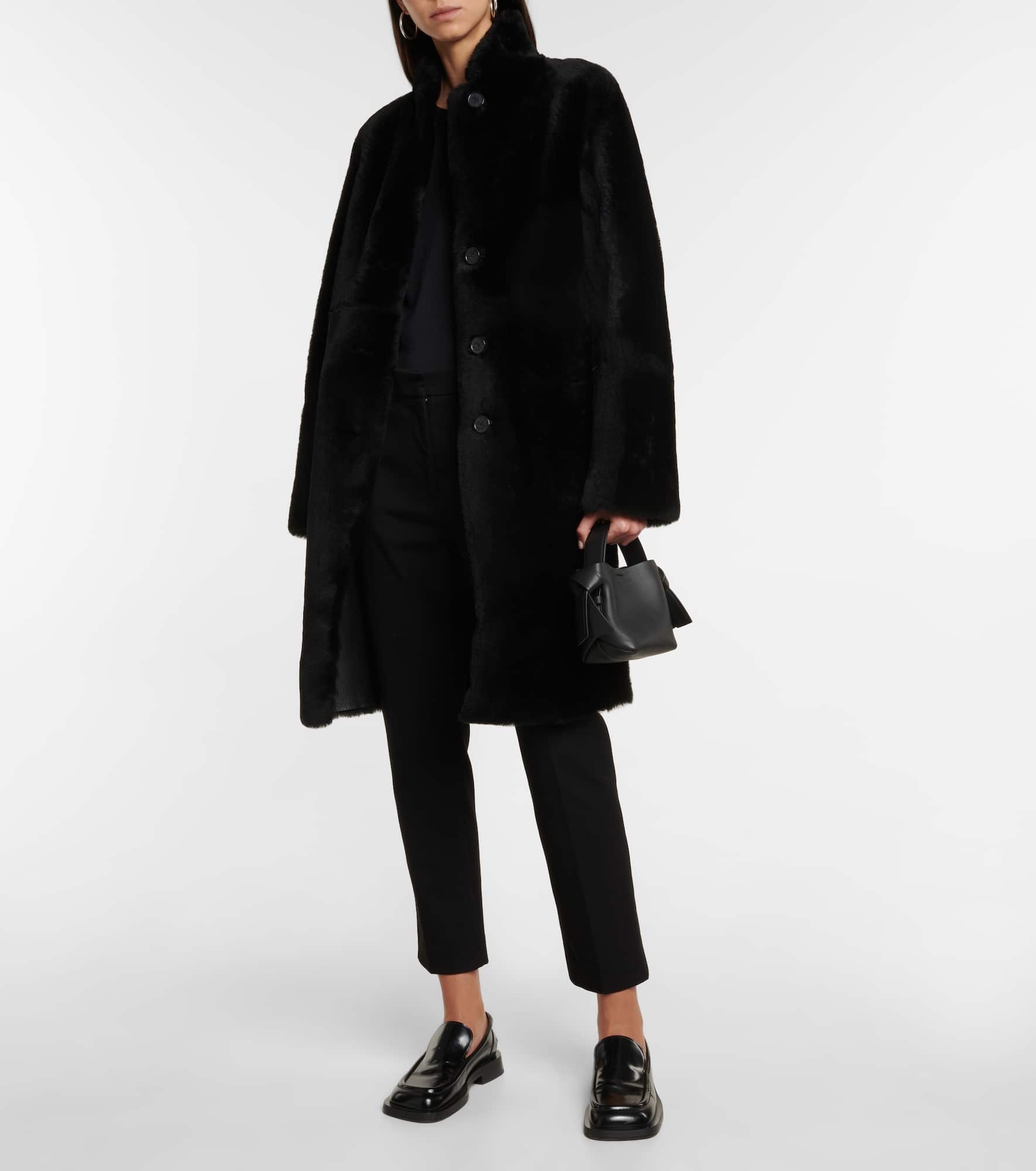 JOSEPH Britanny reversible leather and shearling coat | REVERSIBLE