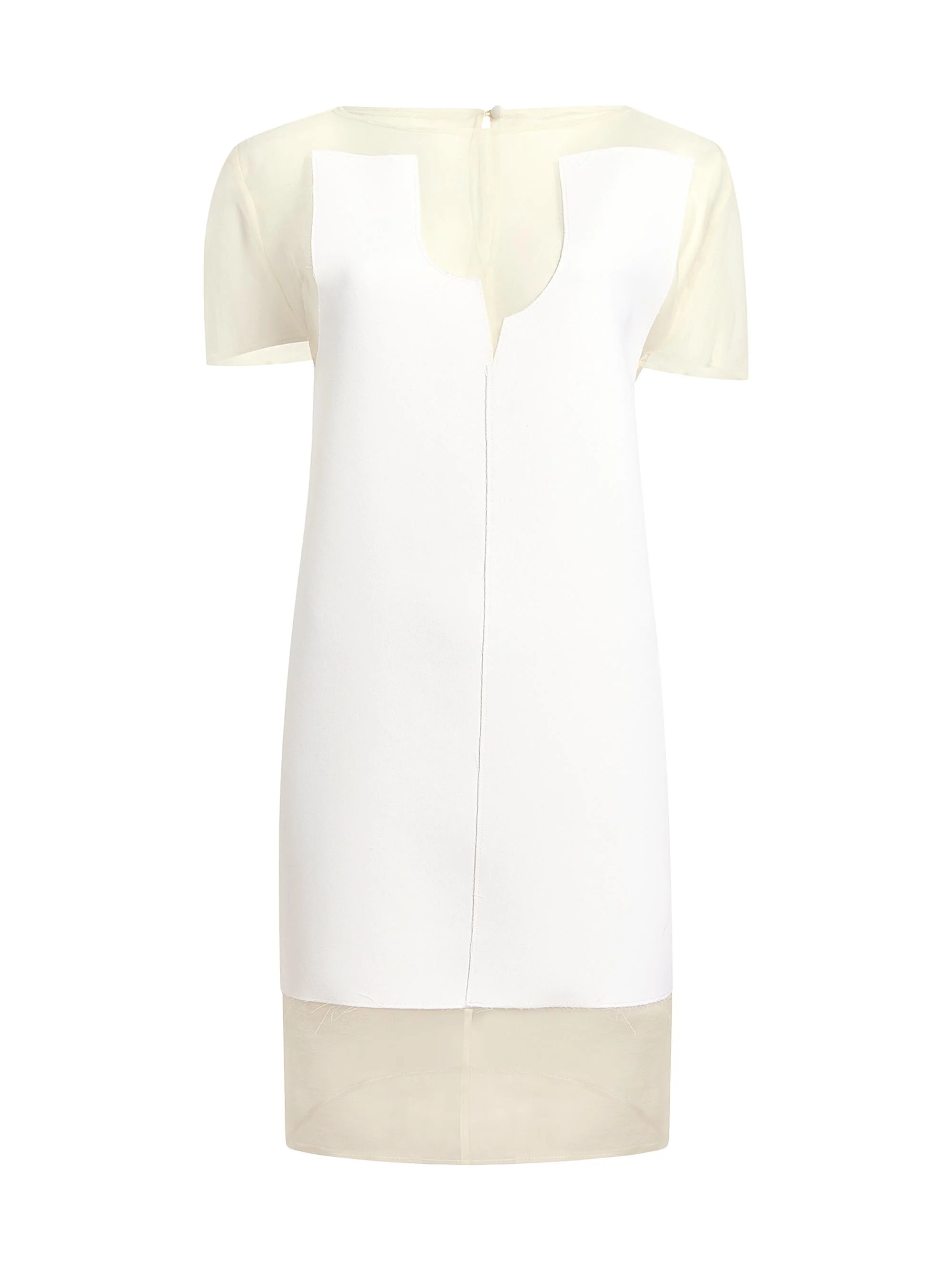 Women's Winona Layered Shift Mini Dress - Chalk - 1