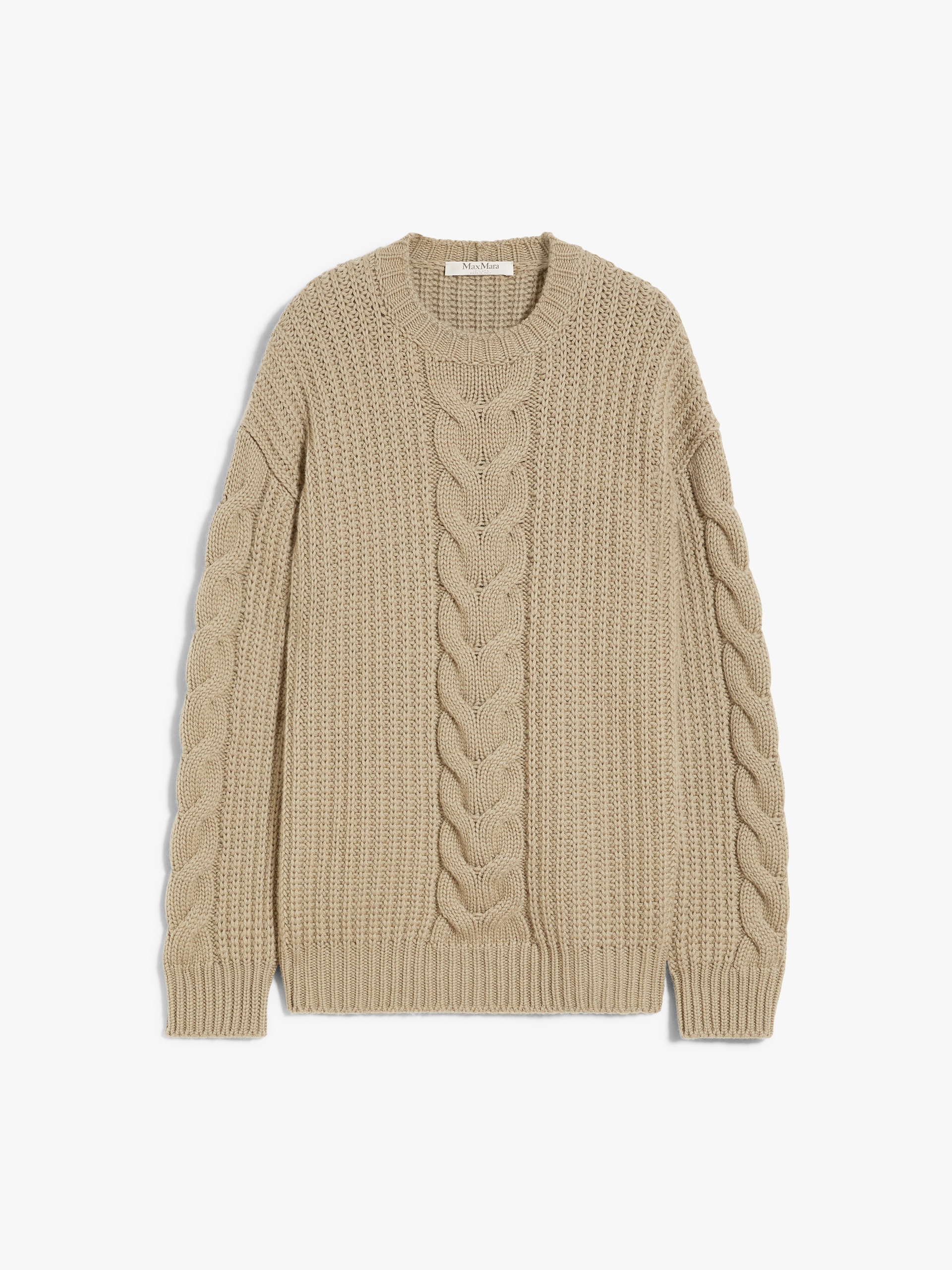 ACCIAIO1234 Ribbed cotton oversized pullover - 1