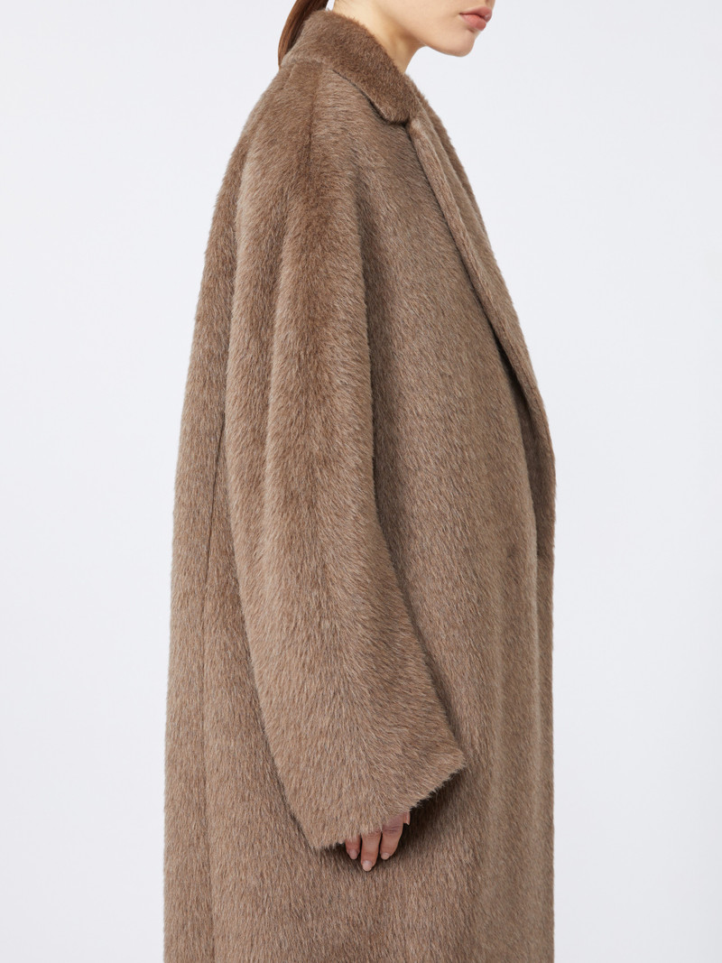 GIORGIA Oversized coat in alpaca, wool and cashmere 6
