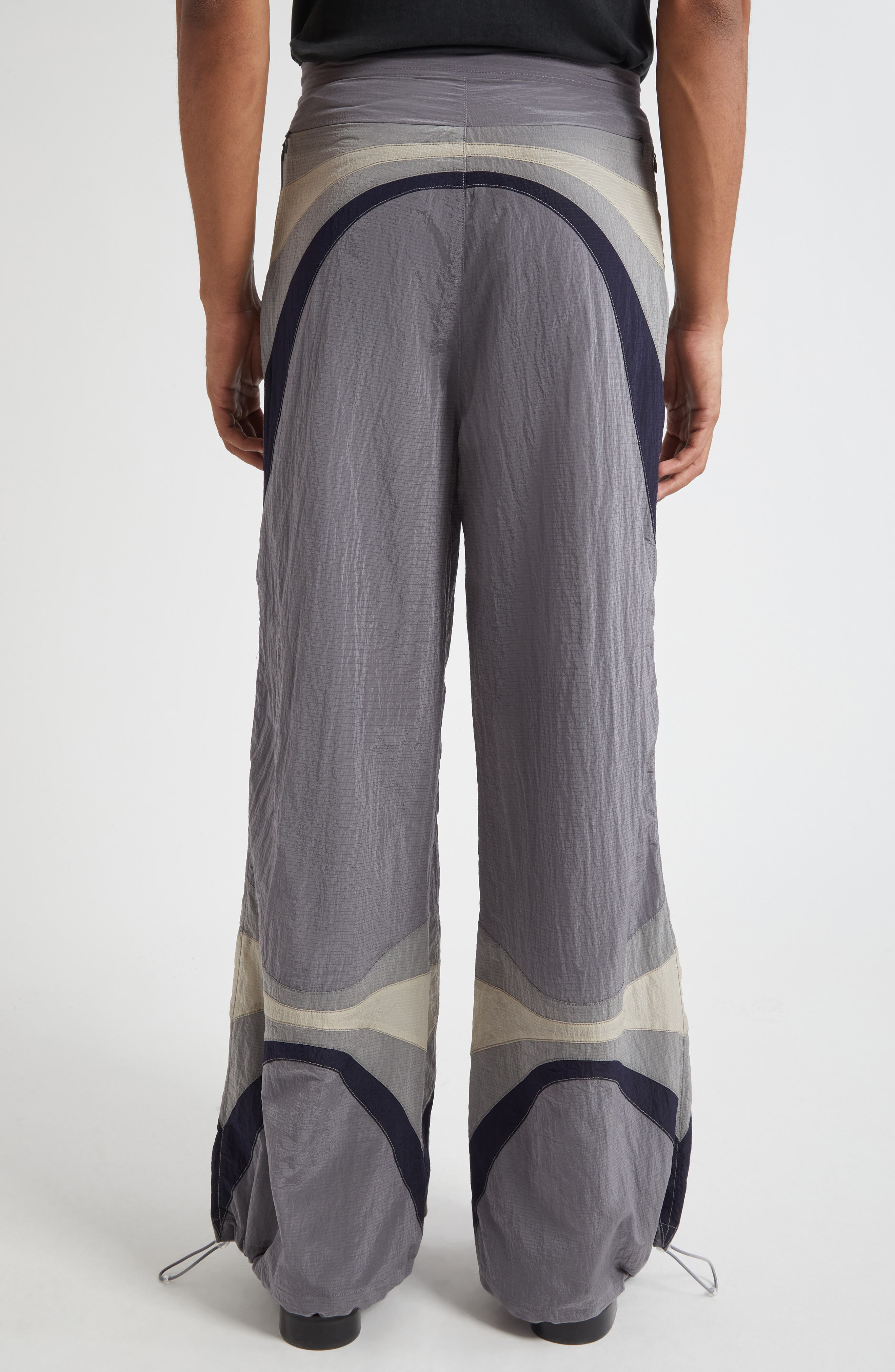 ERL Gender Inclusive Nylon Rave Pants in Grey at Nordstrom - 4