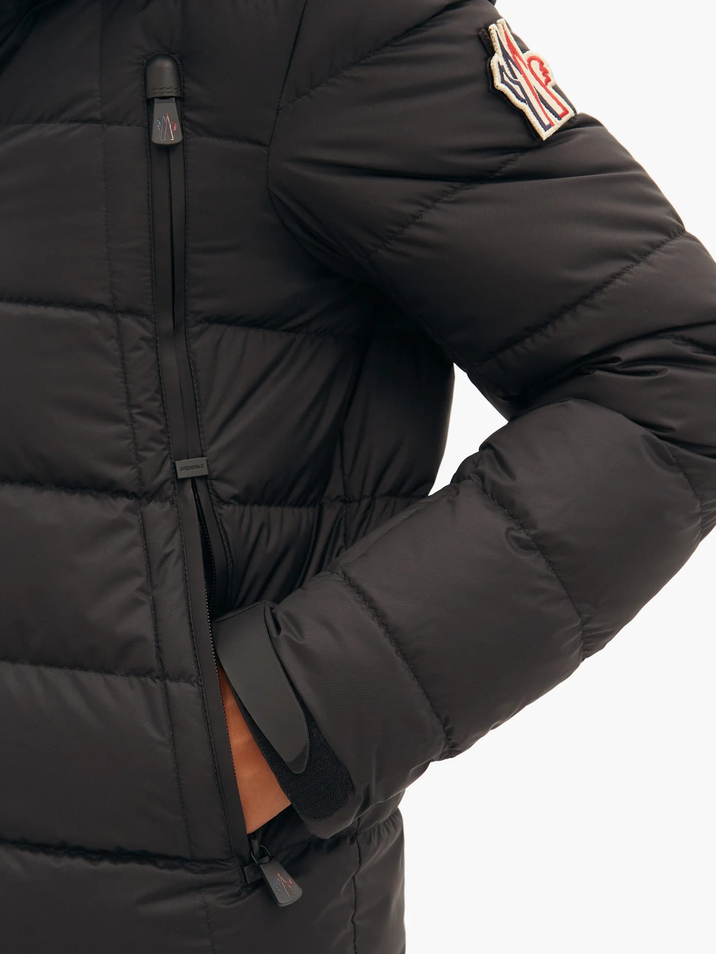 Camurac hooded quilted down ski jacket - 4