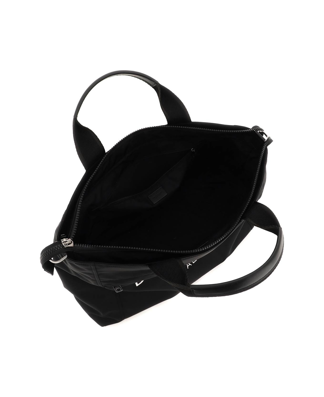 Logo Printed Zipped Travel Bag - 2