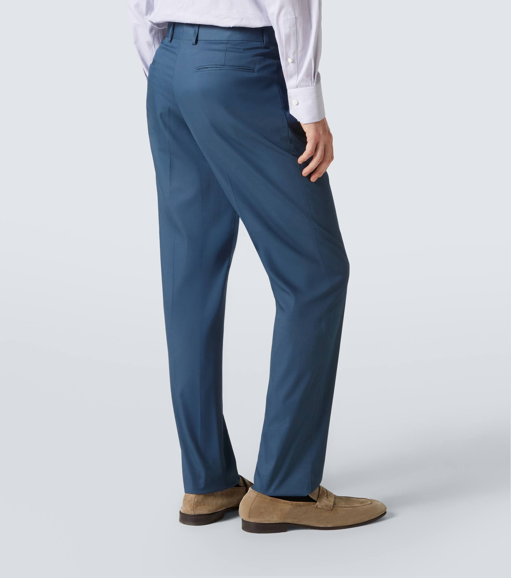 Cotton straight pants - 4