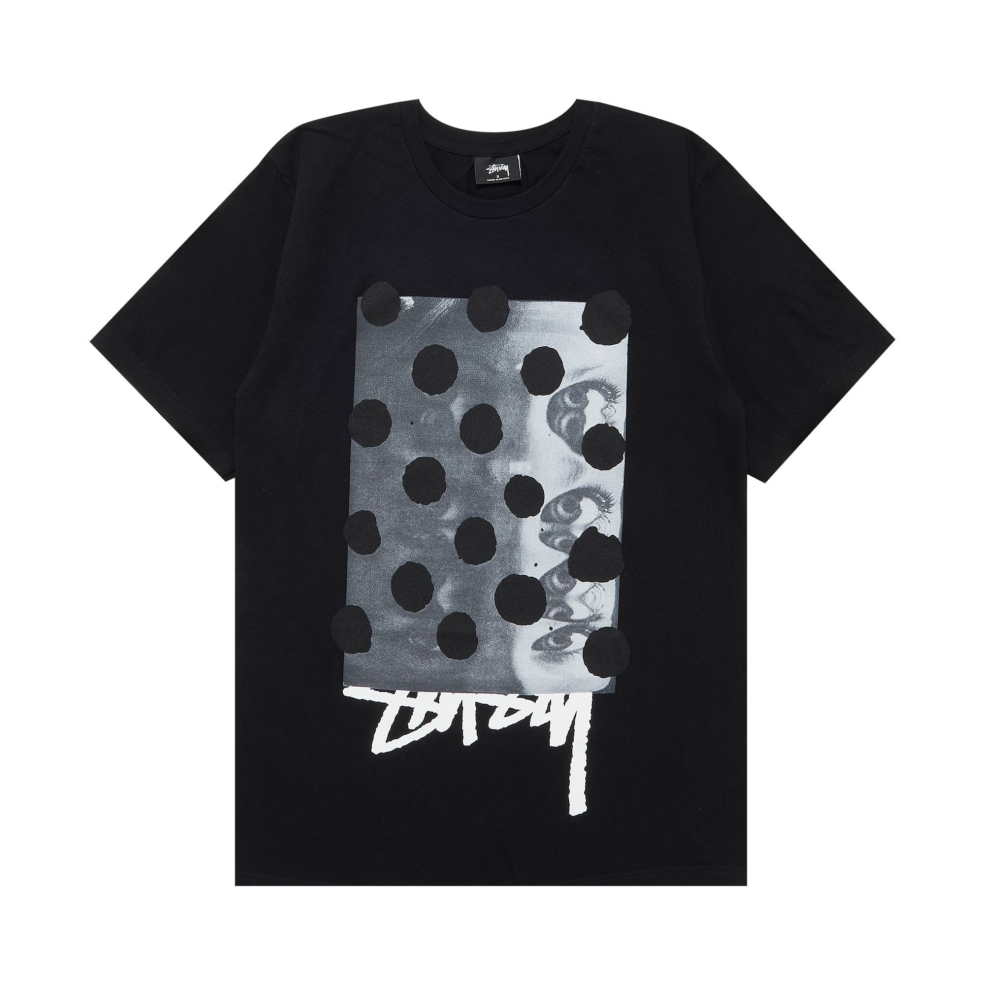 Stussy Eye Dots Tee 'Black' - 1