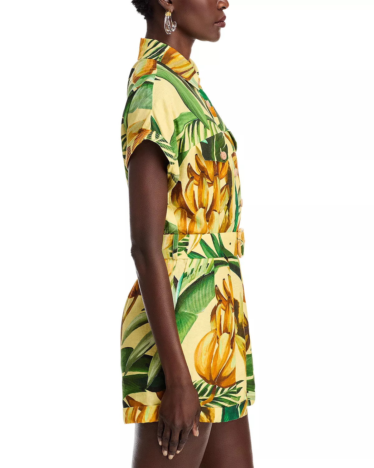 Bananart Belted Romper - 4