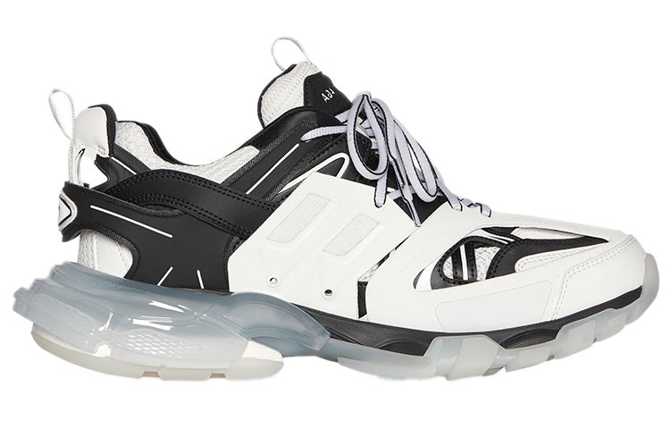 (WMNS) Balenciaga Track Sneaker 'Clear Sole - White Black' 647741W3BZ29010 - 2