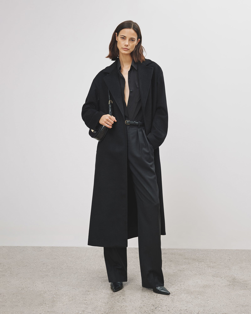 NILI LOTAN FABIEN WRAP COAT outlook