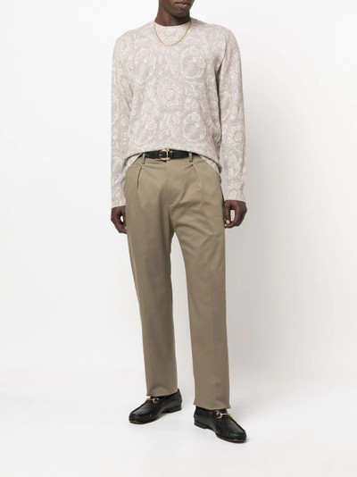 Etro Side-Band gabardine trousers outlook