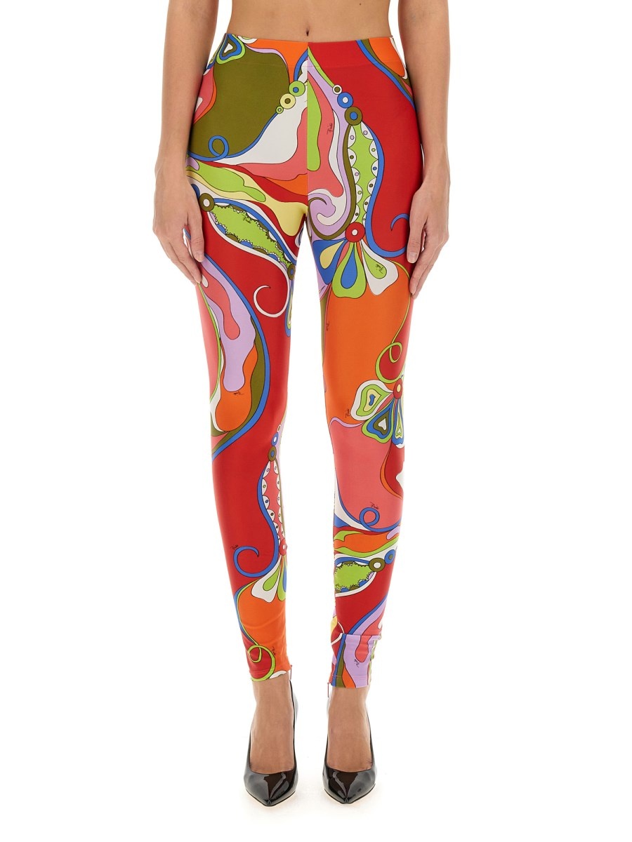 LYCRA LEGGINGS WITH PRINT - 1