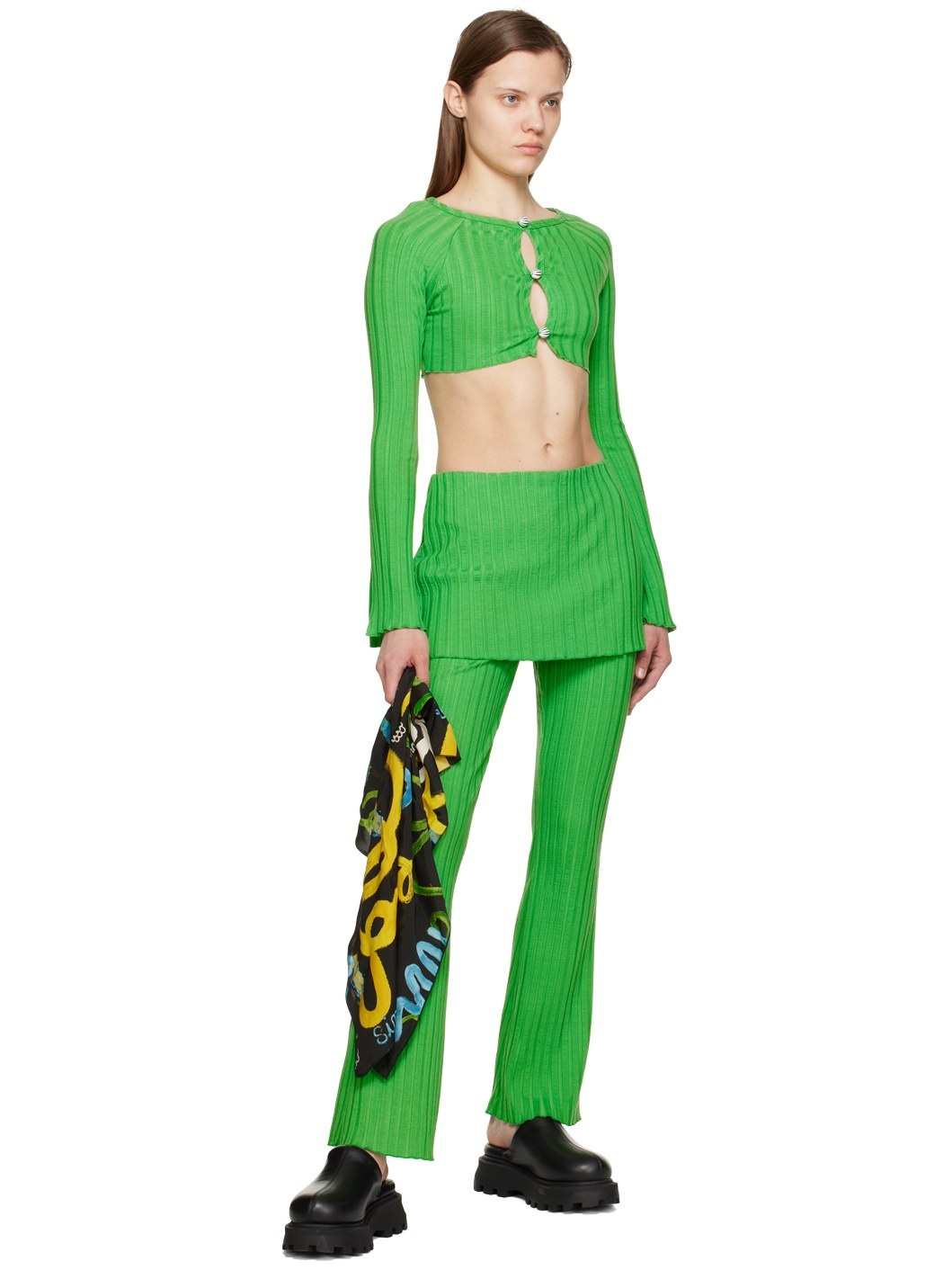 Green Nirvana Cardigan - 4