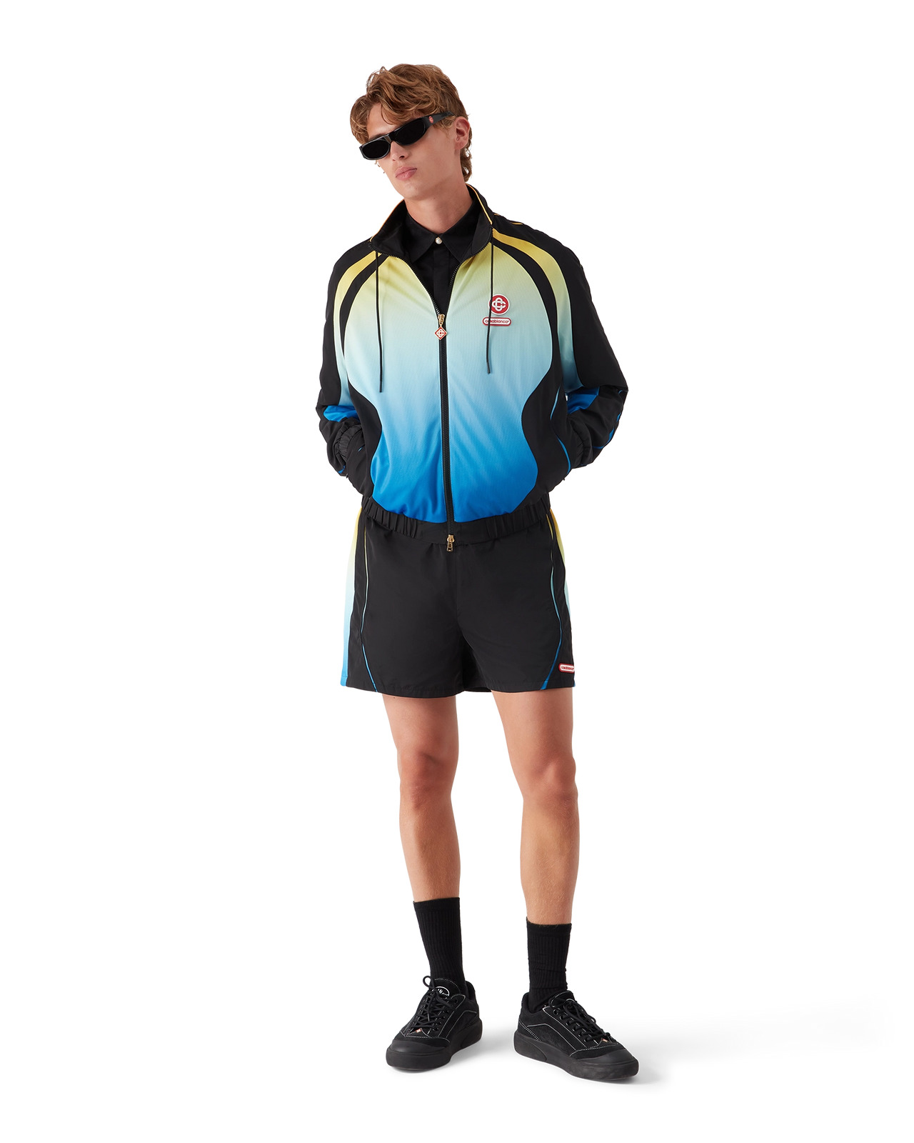 Gradient Football Shorts | Casablanca Paris - 2