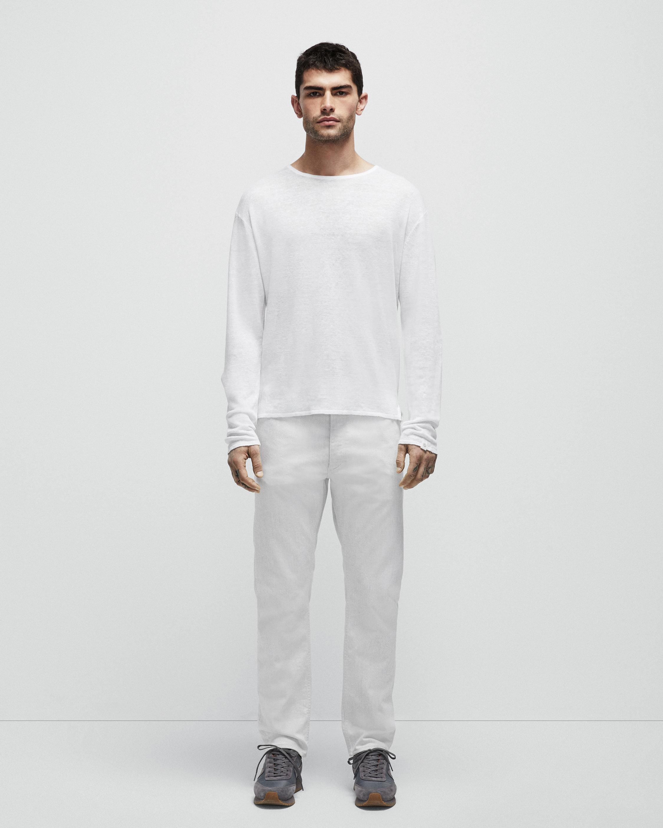 Kerwin Linen Long Sleeve Crew
Relaxed Fit Shirt - 3
