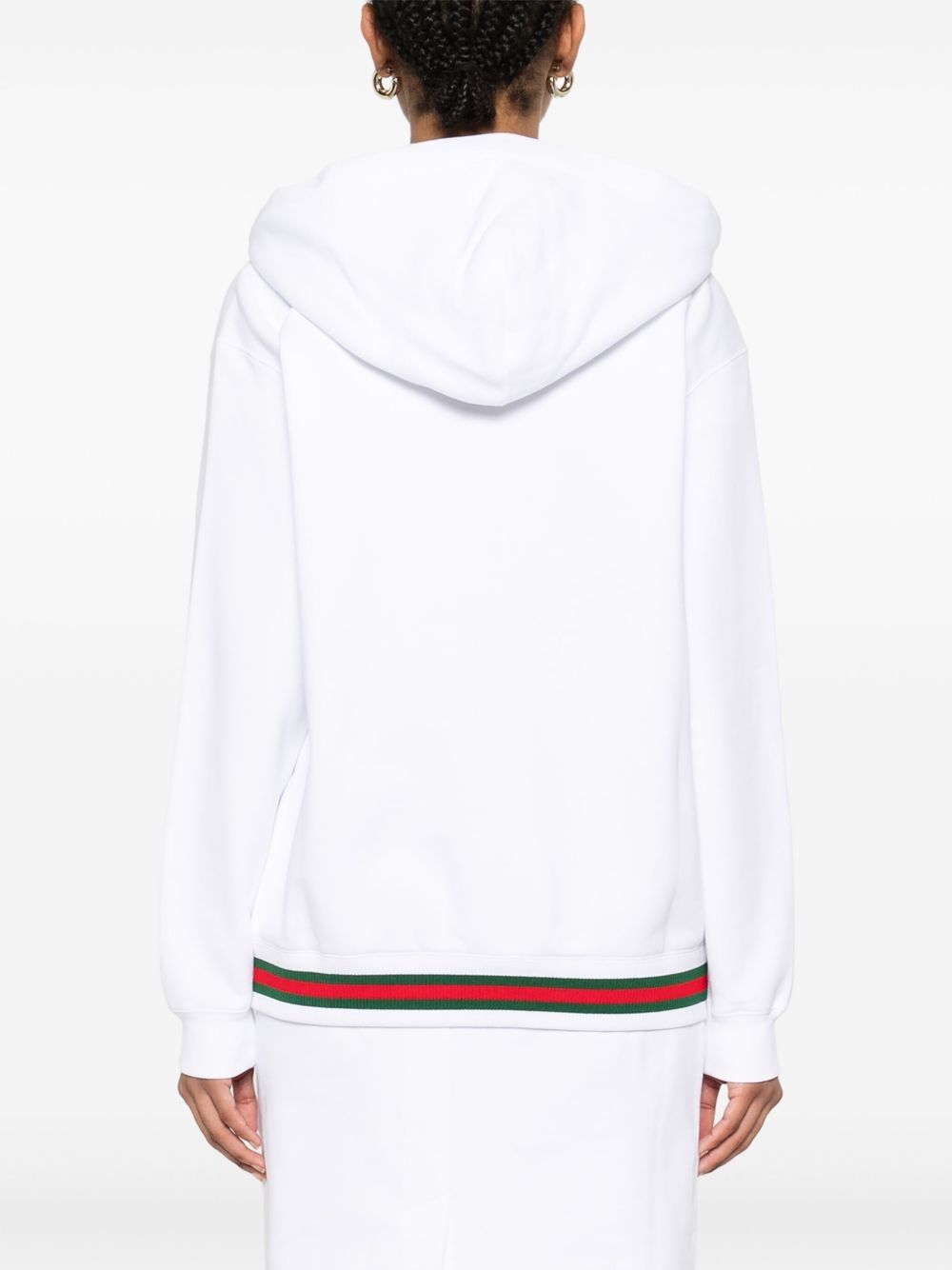 Web-stripe hoodie - 4