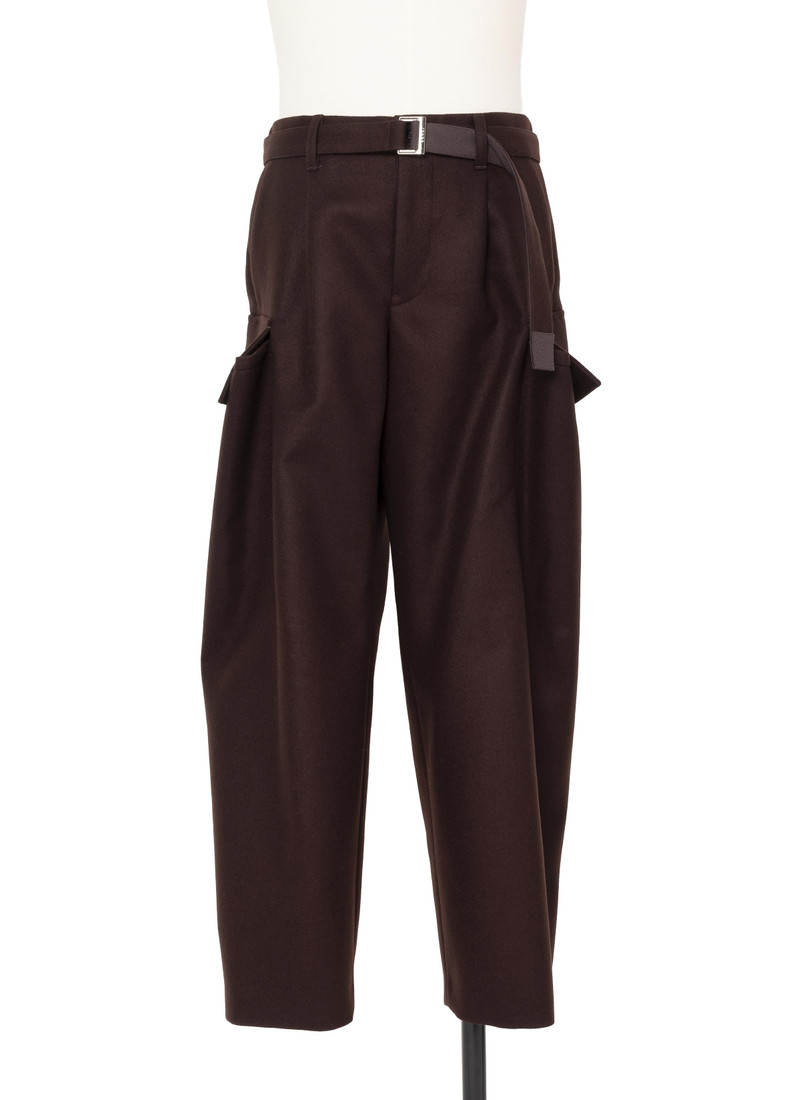 Wool Melton Pants 3