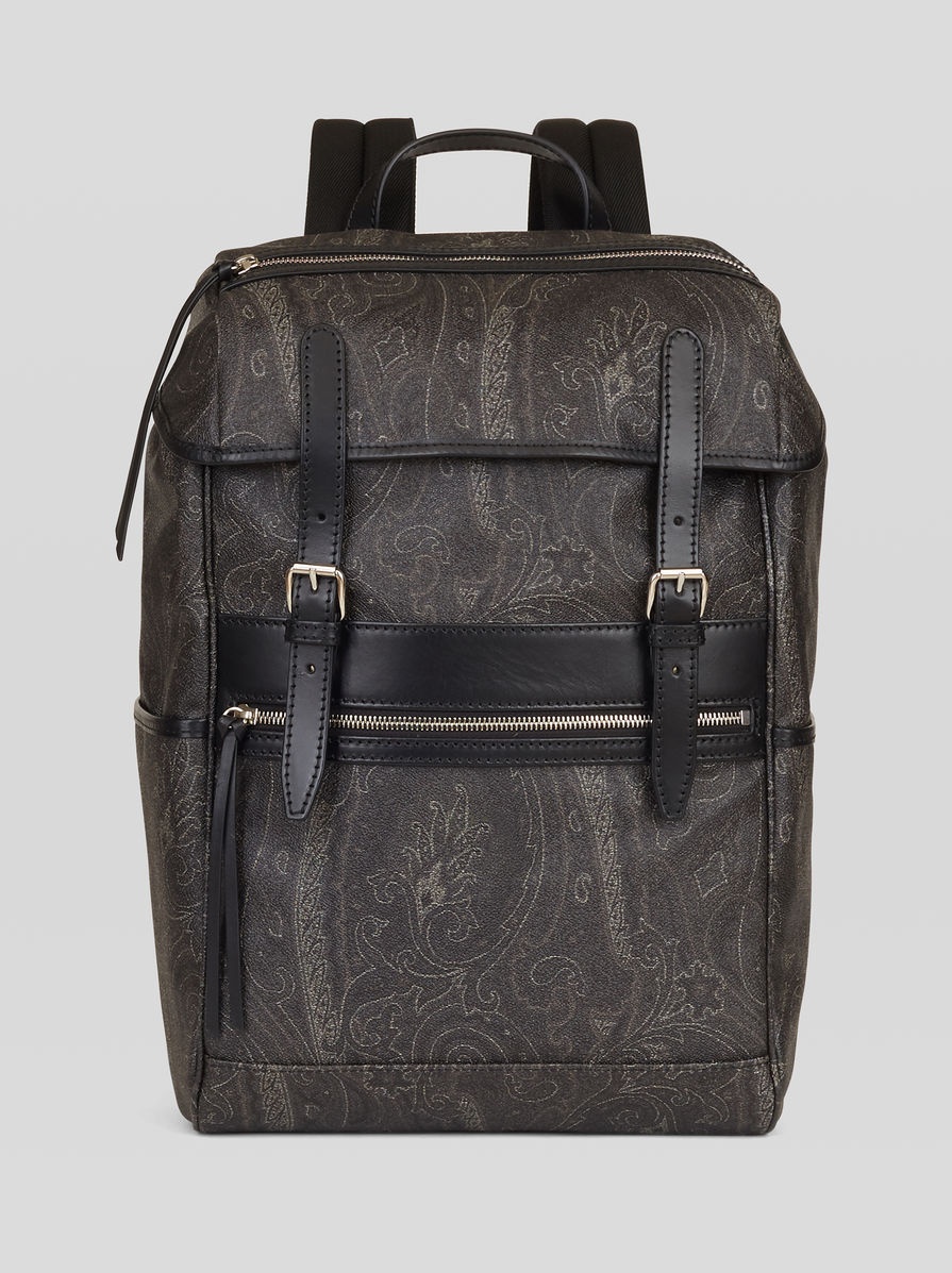 PAISLEY JACQUARD BACKPACK - 1