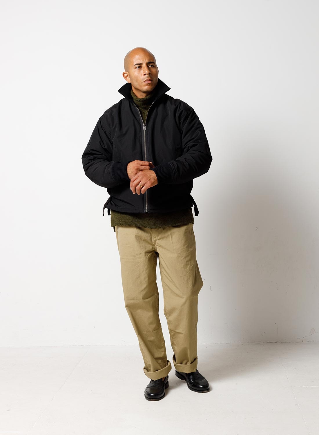 Tank Jacket in Black - 2