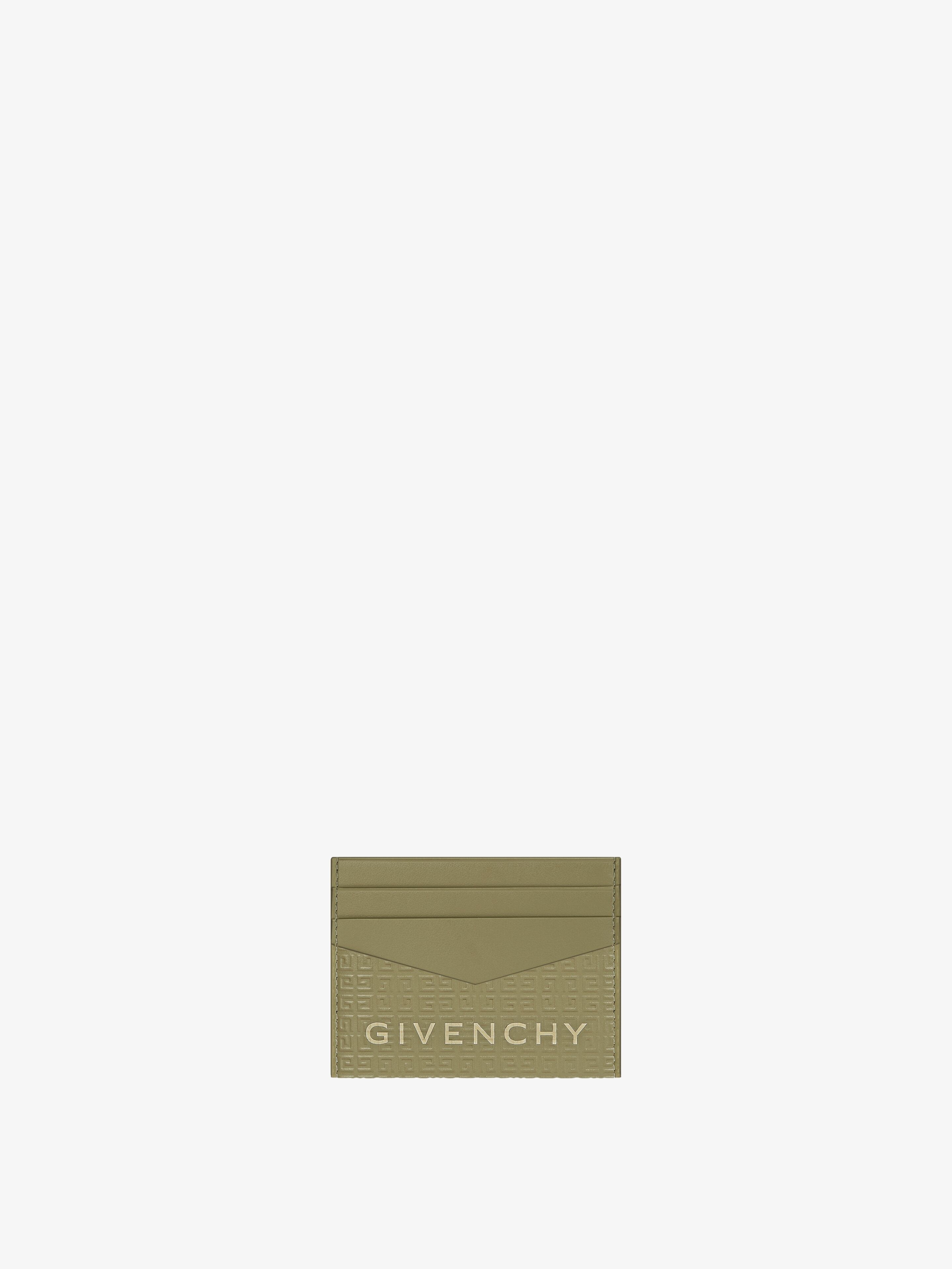 GIVENCHY CARD HOLDER IN 4G MICRO LEATHER - 1