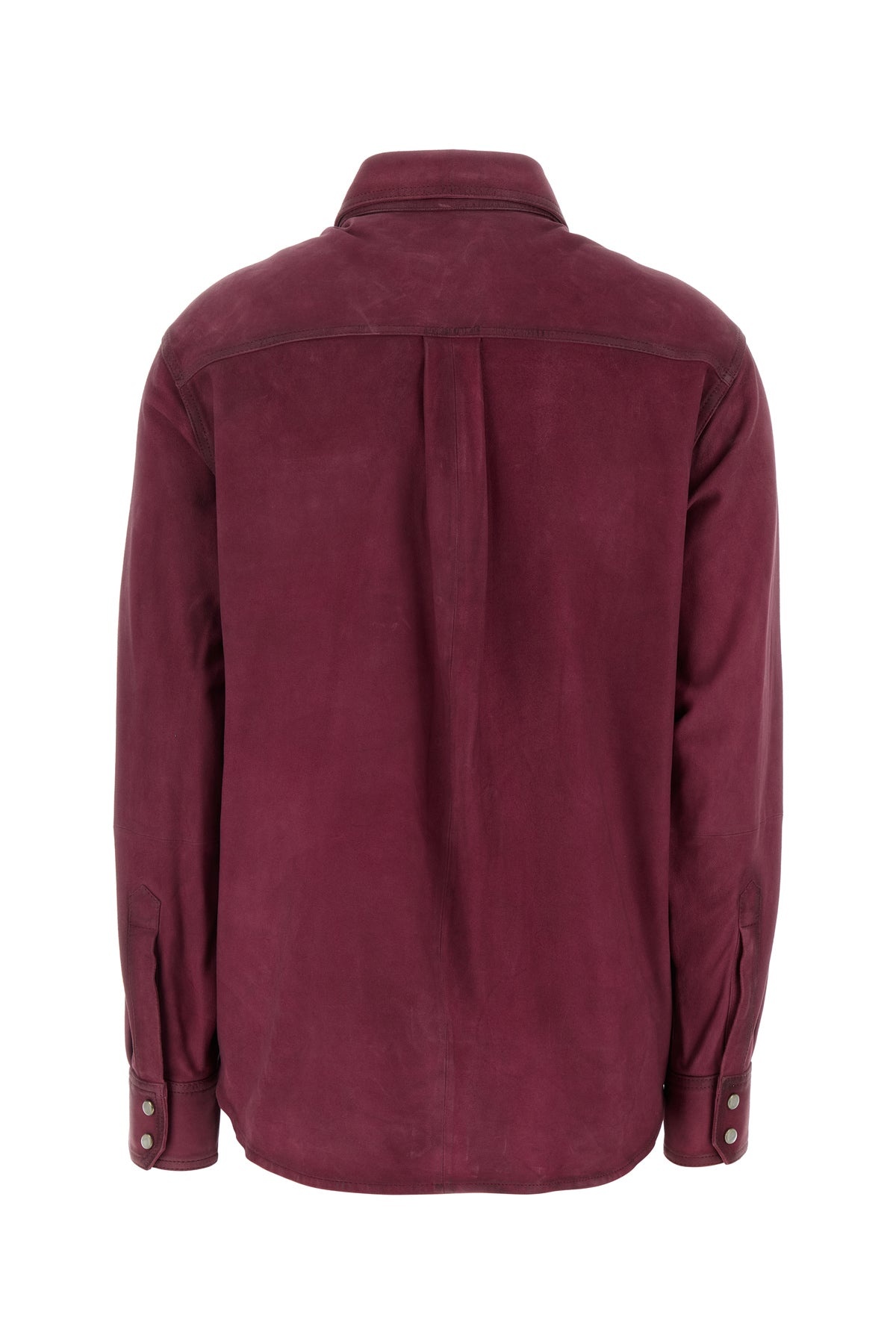 Fuchsia suede Danisia shirt - 2