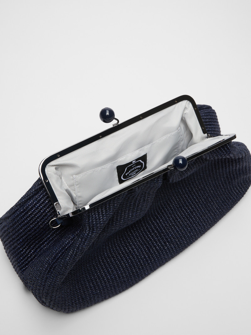 NABARRO Large raffia Pasticcino Bag 6