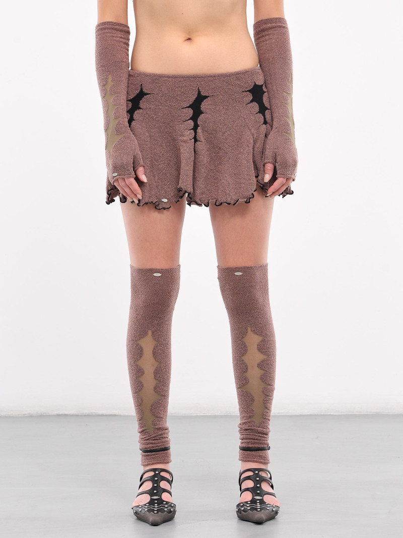 Thorn Intarsia Leg Warmers 1