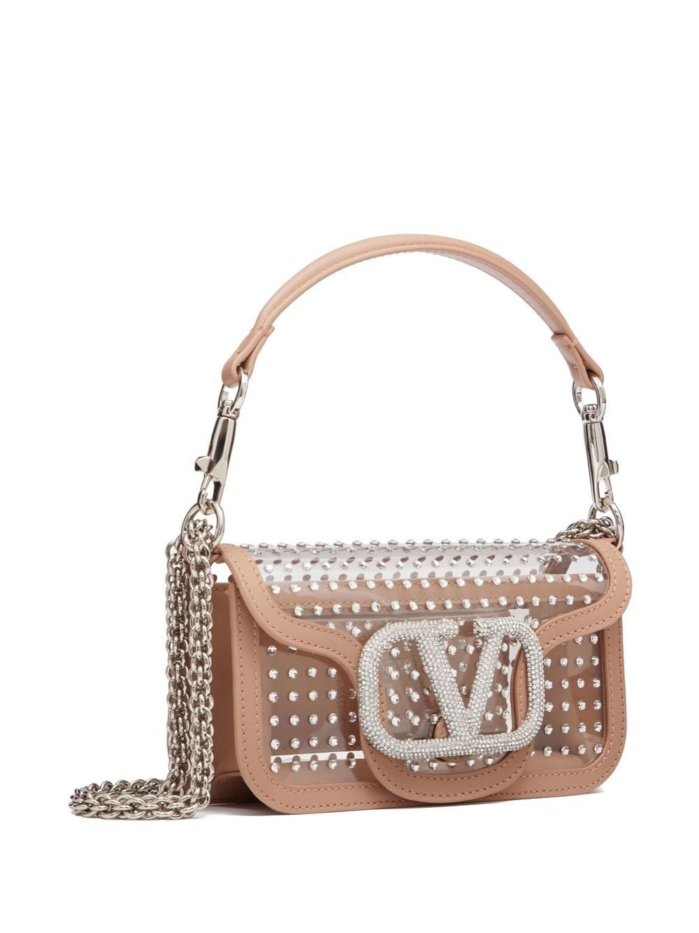 Locò crystal-embellished shoulder bag - 3