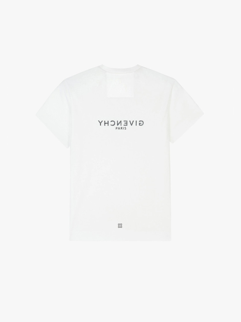Givenchy GIVENCHY REVERSE SLIM FIT T-SHIRT IN COTTON outlook